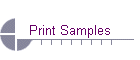 Print Samples